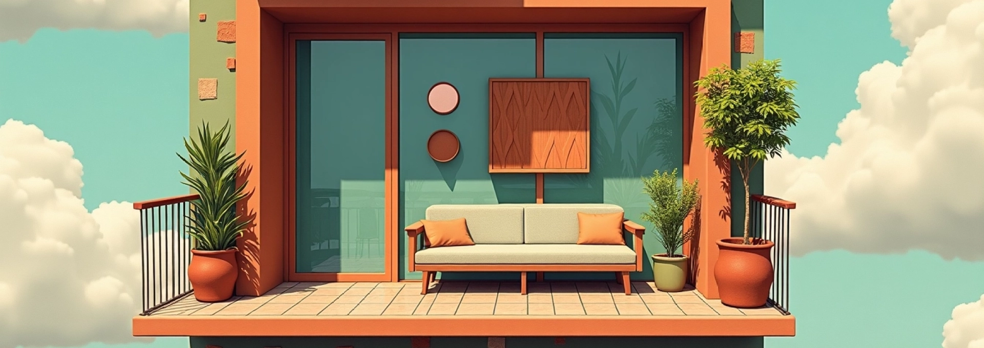 Diseño de balcones pequeños