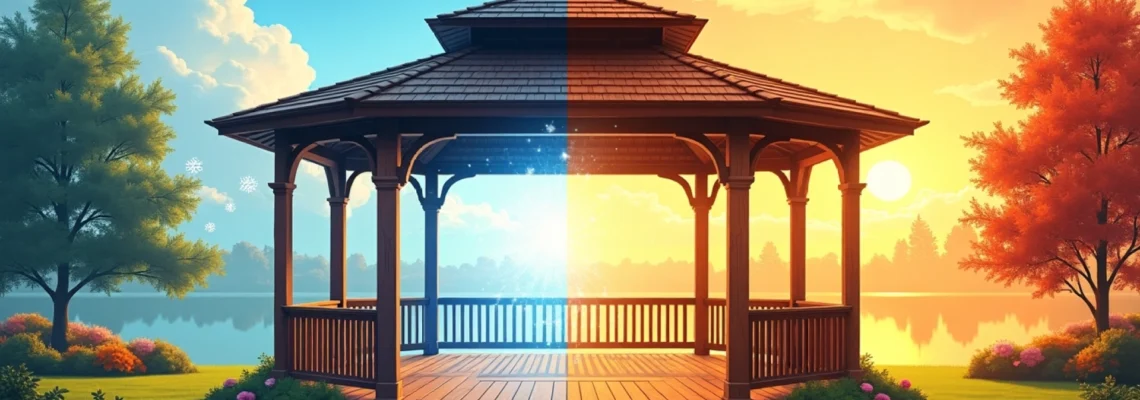 Gazebos para todo el año